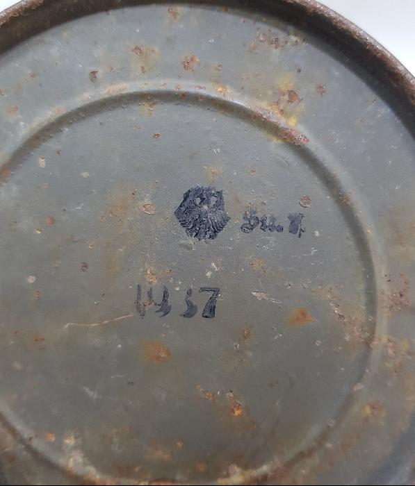 İKİNCİ DÜNYA SAVAŞI: 1937 TARİHLİ NAZİ ALMAN ASKERİ MÜHİMMAT KUTUSU