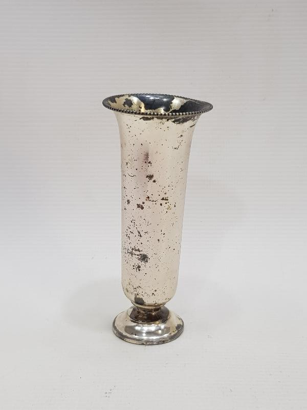 ANTİKA GÜMÜŞ KAPLAMA VAZO