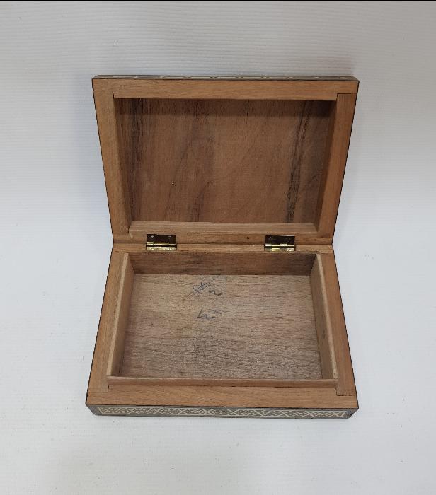 ANTİKA MARKÜTERİ İŞÇİLİKLİ KUTU