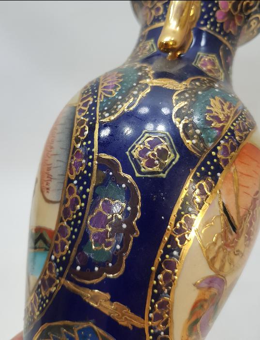 ANTİKA ORIENTAL SATSUMA PORSELEN VAZO