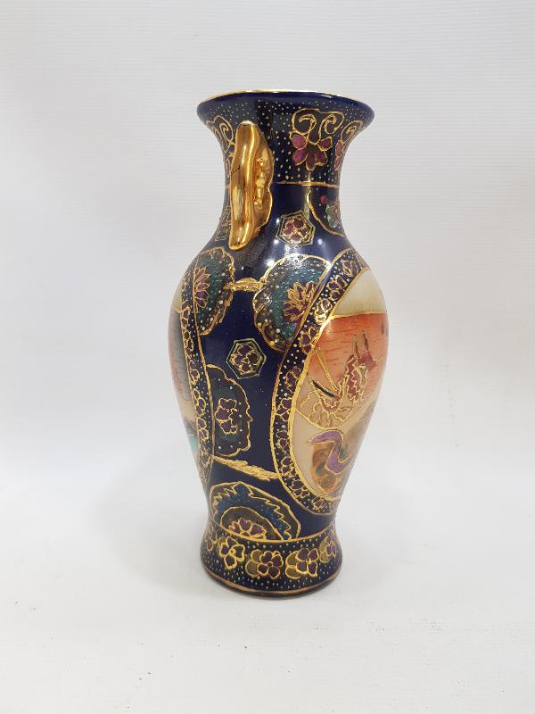 ANTİKA ORIENTAL SATSUMA PORSELEN VAZO