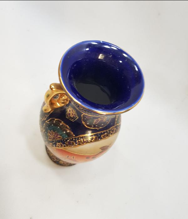 ANTİKA ORIENTAL SATSUMA PORSELEN VAZO