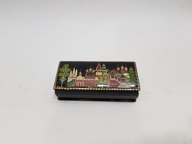 ANTİKA PAPIER MACHE KUTU