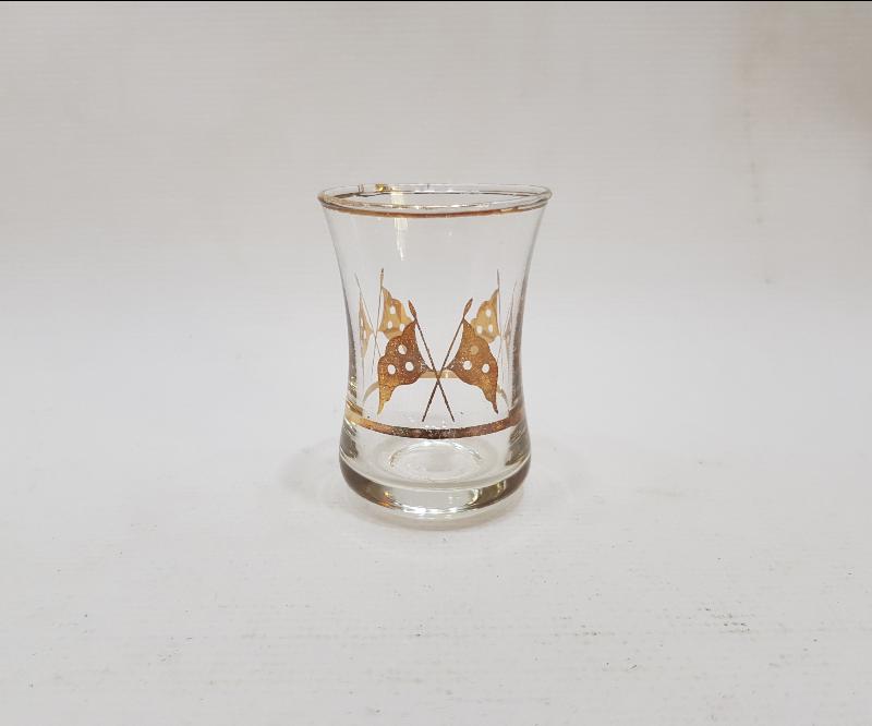 BAYRAK DESENLİ ÇAY BARDAĞI