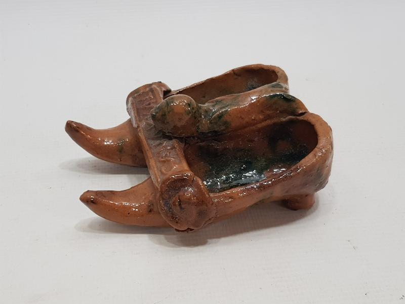 ÇARIK FORMLU ANTİKA ÇANAKKALE SERAMİK BİBLO