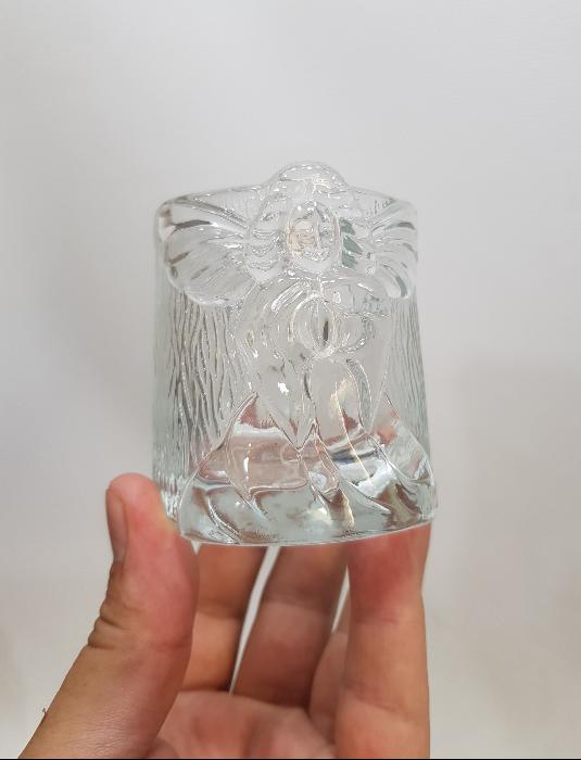 KANATLI MELEK FİGÜRLÜ CAM BARDAK