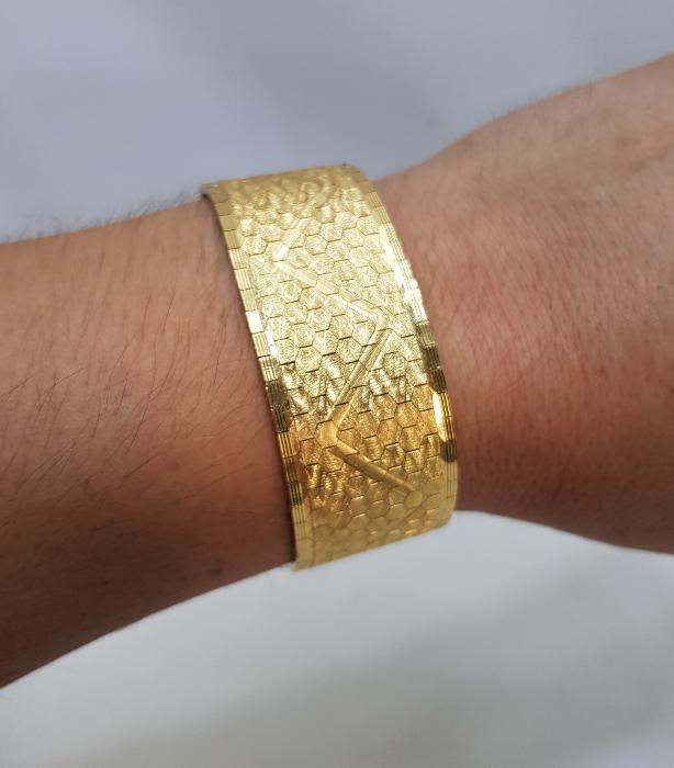 KUTUSUNDA ANTİKA ALTIN KAPLAMA BİLEKLİK