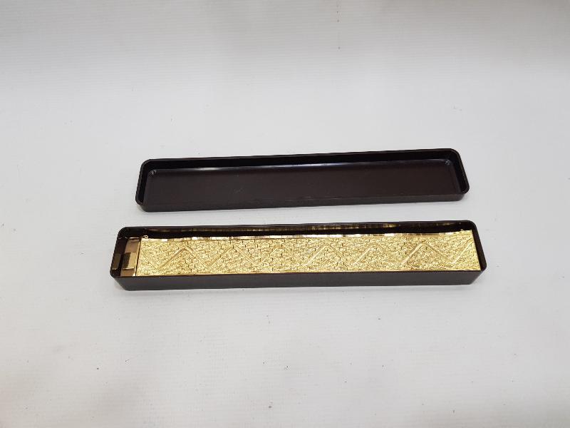 KUTUSUNDA ANTİKA ALTIN KAPLAMA BİLEKLİK