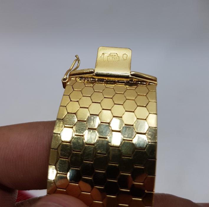 KUTUSUNDA ANTİKA ALTIN KAPLAMA BİLEKLİK