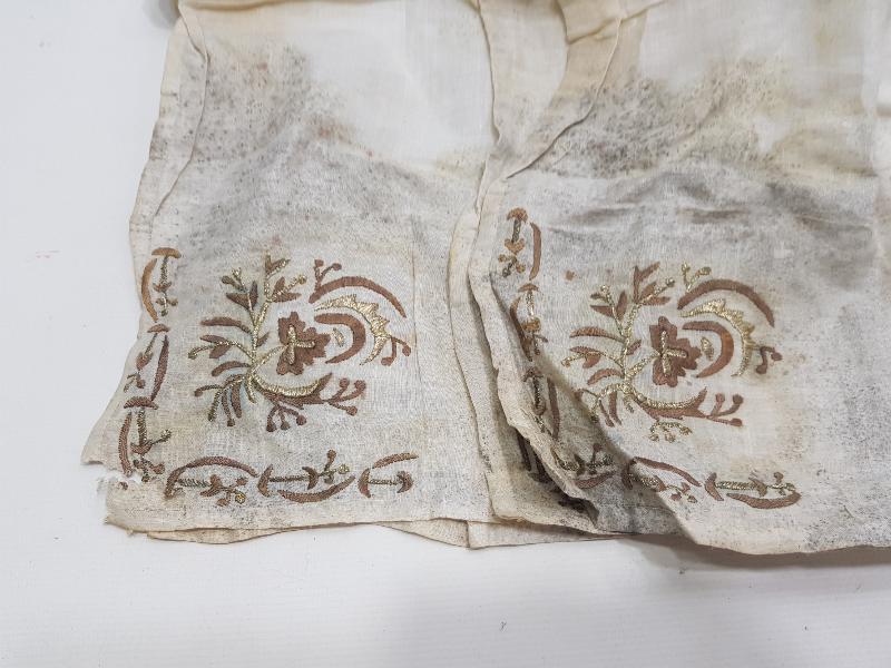 OSMANLI DÖNEMİ ALTIN SIRMA İŞÇİLİKLİ HESAP İŞİ ÇEVRE