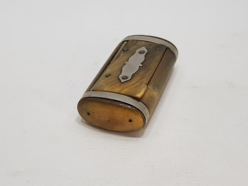 OSMANLI DÖNEMİ BOYNUZ ENFİYE KUTUSU