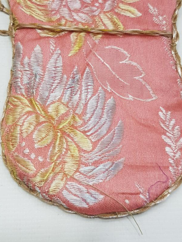 OSMANLI DÖNEMİ İPEK PARA KESESİ