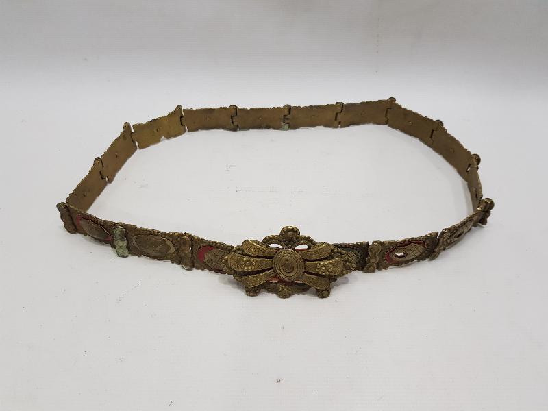 OSMANLI DÖNEMİ KASTAMONU İŞİ AY YILDIZLI KEMER