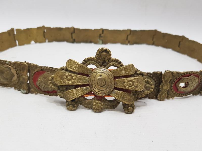 OSMANLI DÖNEMİ KASTAMONU İŞİ AY YILDIZLI KEMER