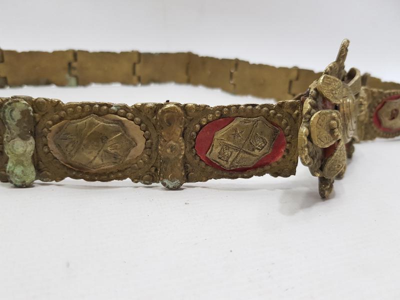 OSMANLI DÖNEMİ KASTAMONU İŞİ AY YILDIZLI KEMER