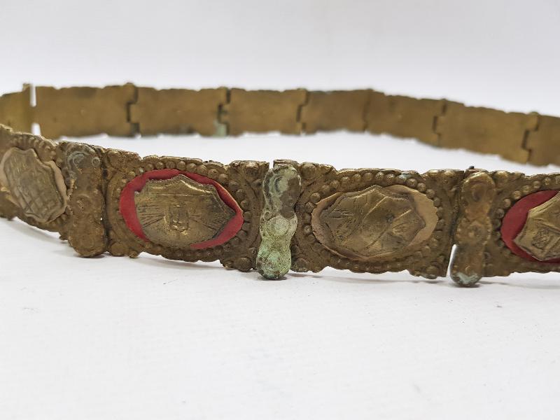 OSMANLI DÖNEMİ KASTAMONU İŞİ AY YILDIZLI KEMER