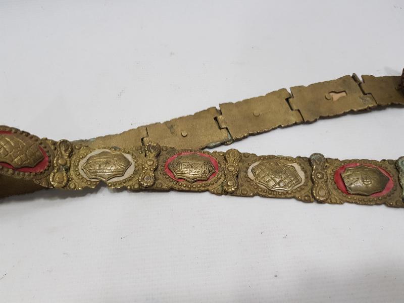 OSMANLI DÖNEMİ KASTAMONU İŞİ AY YILDIZLI KEMER