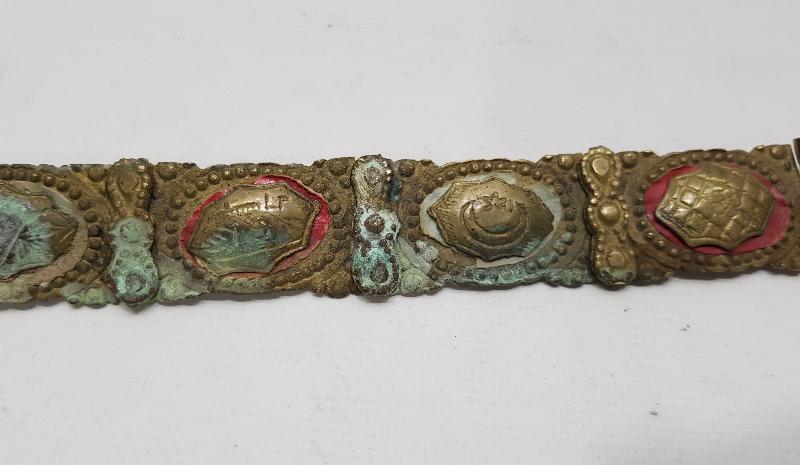 OSMANLI DÖNEMİ KASTAMONU İŞİ AY YILDIZLI KEMER