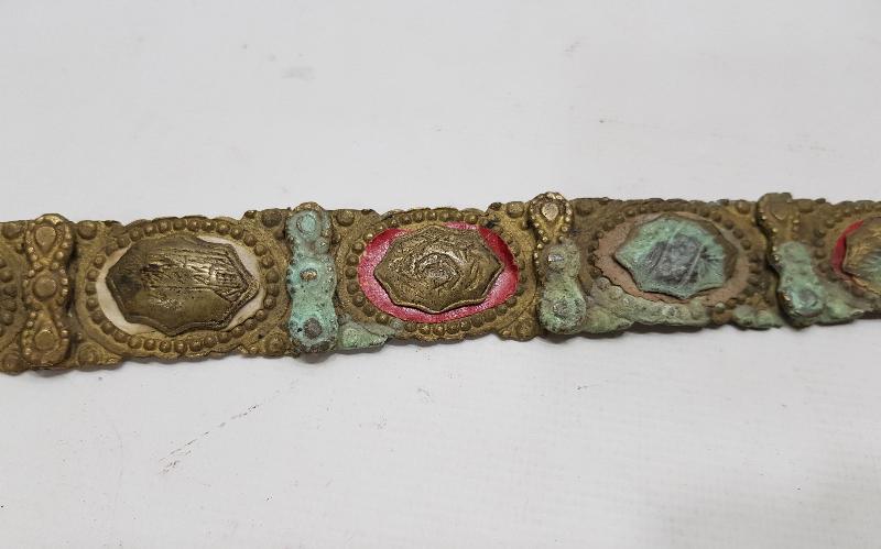 OSMANLI DÖNEMİ KASTAMONU İŞİ AY YILDIZLI KEMER