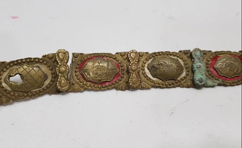 OSMANLI DÖNEMİ KASTAMONU İŞİ AY YILDIZLI KEMER