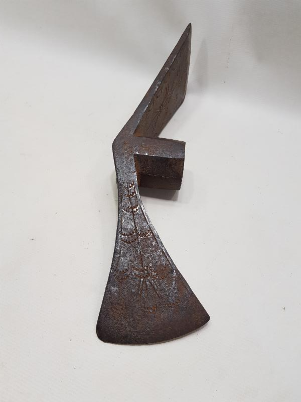 OSMANLI DÖNEMİ ÜZERİ İŞLEMELİ KAZMA BALTA