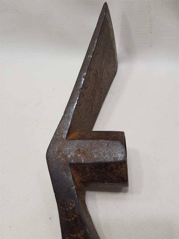 OSMANLI DÖNEMİ ÜZERİ İŞLEMELİ KAZMA BALTA