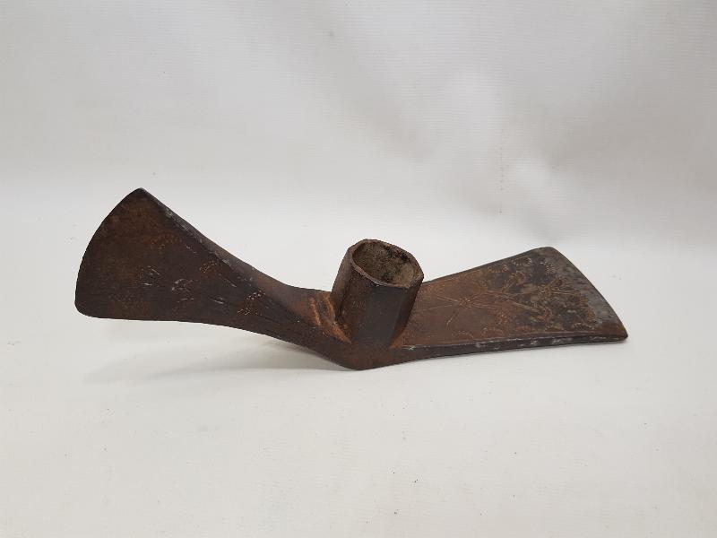 OSMANLI DÖNEMİ ÜZERİ İŞLEMELİ KAZMA BALTA