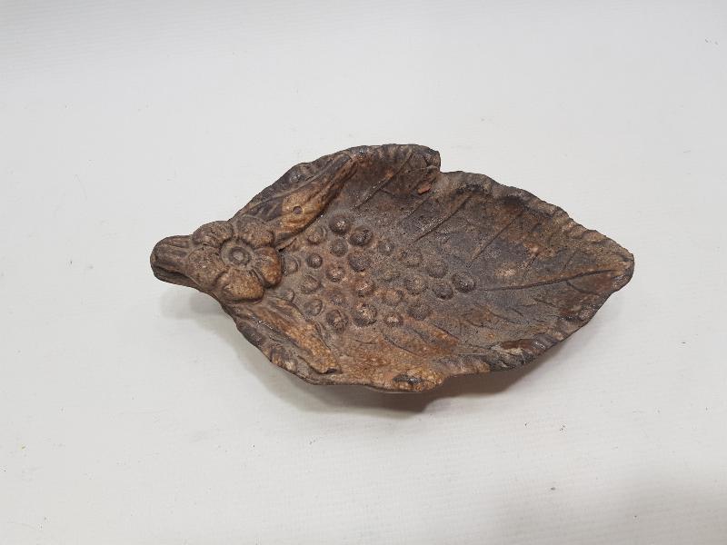 OSMANLI DÖNEMİ YAPRAK FORMLU ÇOK NADİR ÇANAKKALE SUNUMLUK