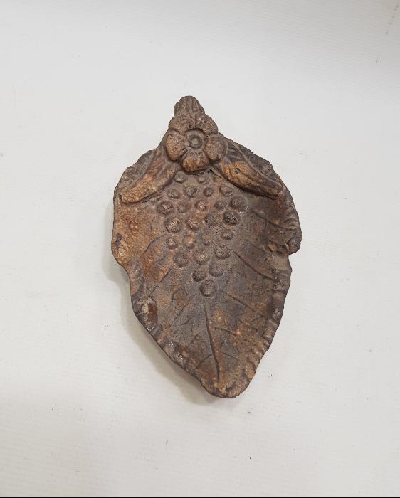 OSMANLI DÖNEMİ YAPRAK FORMLU ÇOK NADİR ÇANAKKALE SUNUMLUK