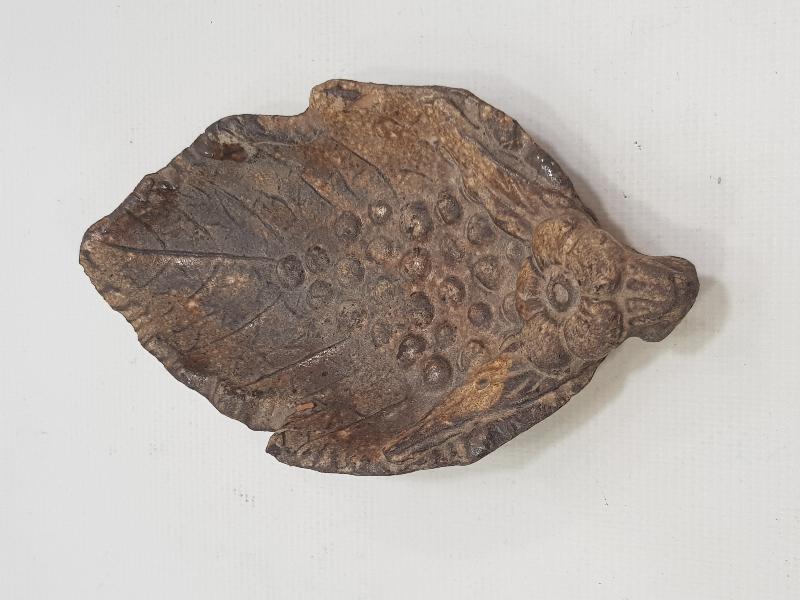 OSMANLI DÖNEMİ YAPRAK FORMLU ÇOK NADİR ÇANAKKALE SUNUMLUK