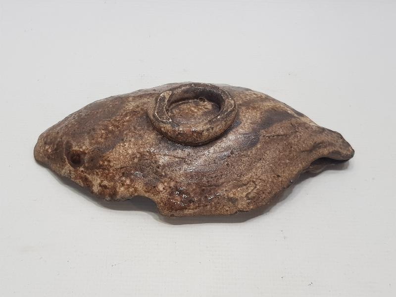 OSMANLI DÖNEMİ YAPRAK FORMLU ÇOK NADİR ÇANAKKALE SUNUMLUK