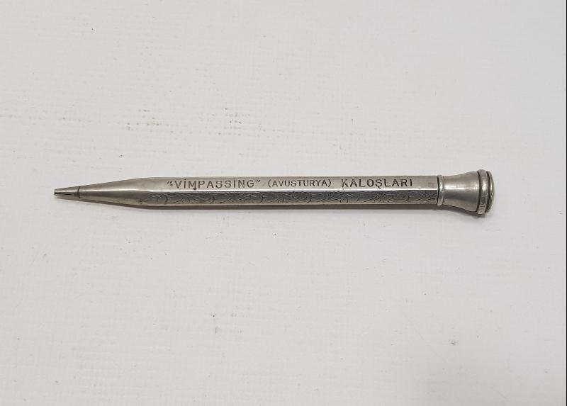 VİMPRASSİNG AVUSTURYA KALOŞLARI YAZILI ANTİKA GÜMÜŞ KALEM 