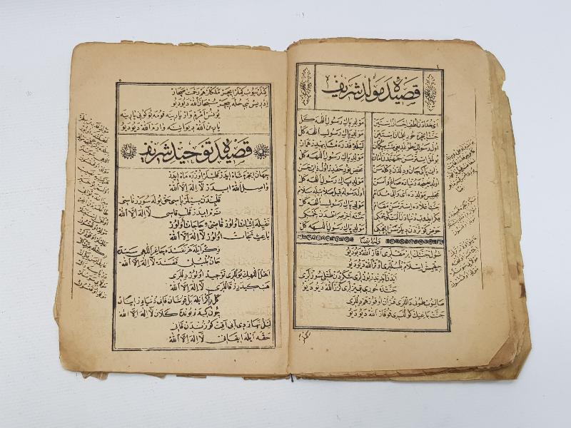 OSMANLI DÖNEMİ ÇOK NADİR MEVLİD KİTABI