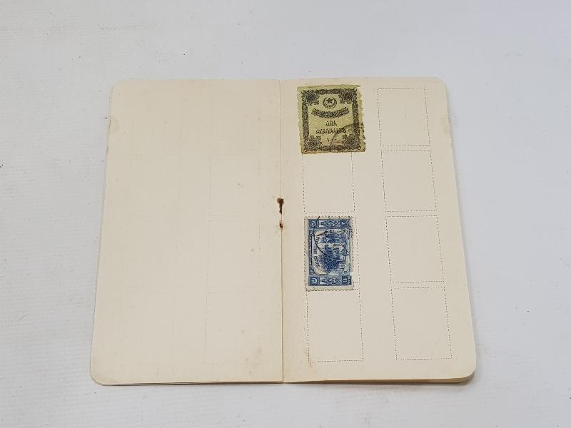 OSMANLI DÖNEMİ ÇOK NADİR SANAYİİ NEFİSE PUL DEFTERİ