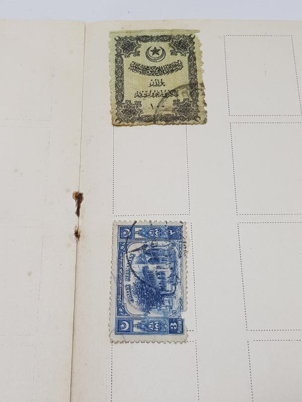 OSMANLI DÖNEMİ ÇOK NADİR SANAYİİ NEFİSE PUL DEFTERİ