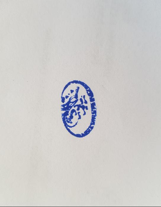 OSMANLI DÖNEMİ KUŞ FORMLU TEKKE İŞİ MÜHÜR