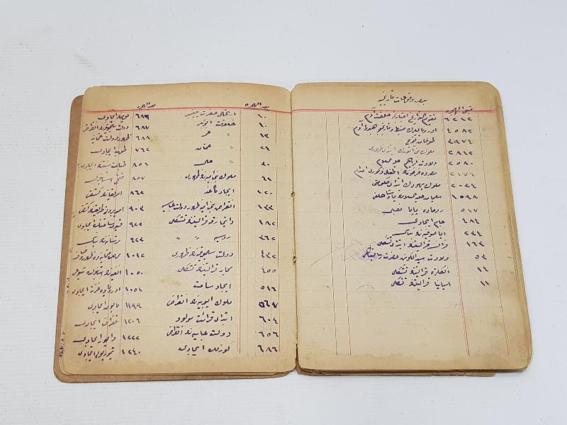 OSMANLICA EL YAZMA ESER