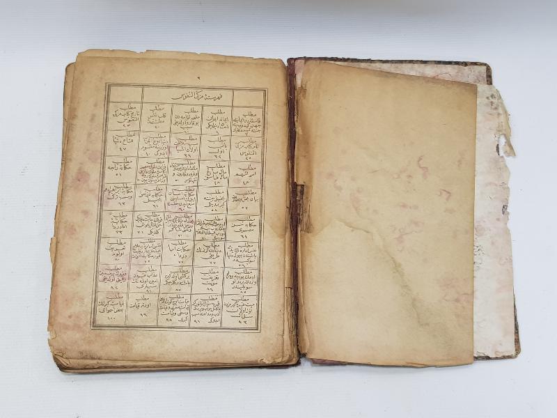 OSMANLICA NADİR KİTAP: EŞREFOĞLU RUMİ - MÜZEKKİNİ NÜFUS