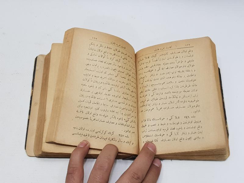 TC İLK DÖNEM OSMANLICA MİSAKI MİLLİ - HIYANETİ VATANİYE VB. KANUNLAR KİTABI