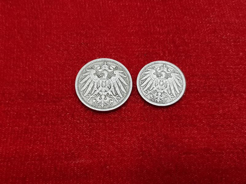 1900'LERDEN İKİ ADET ALMAN PFENNIG PARA