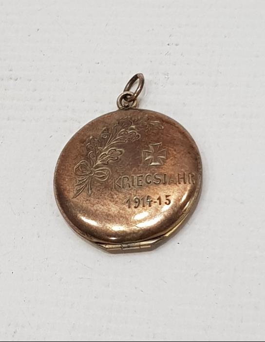 1914-1915 SAVAŞ YILLARI YAZILI 1. DÜNYA SAVAŞI ALMAN SUBAYINA AİT NADİR RESİMLİK