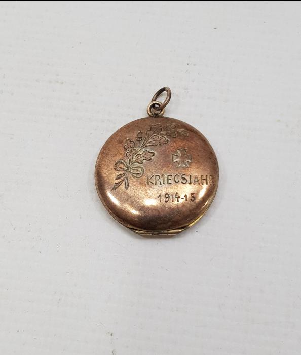 1914-1915 SAVAŞ YILLARI YAZILI 1. DÜNYA SAVAŞI ALMAN SUBAYINA AİT NADİR RESİMLİK