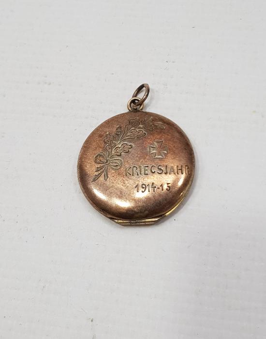 1914-1915 SAVAŞ YILLARI YAZILI 1. DÜNYA SAVAŞI ALMAN SUBAYINA AİT NADİR RESİMLİK