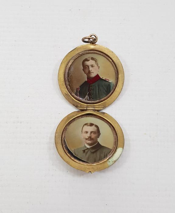 1914-1915 SAVAŞ YILLARI YAZILI 1. DÜNYA SAVAŞI ALMAN SUBAYINA AİT NADİR RESİMLİK