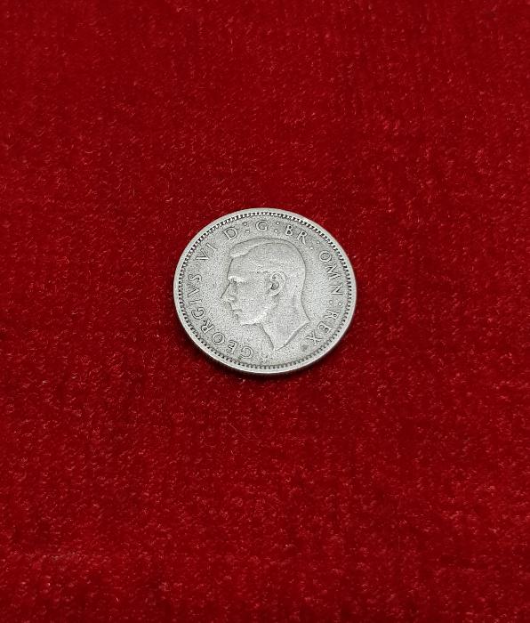 1930 VE 1945 İNGİLTERE GÜMÜŞ SIX PENCE 