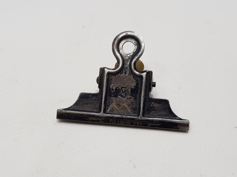 1930'LARDAN TÜRKİYE CÜMHURİYETİ HÜKUMETİ YAZILI KAĞIT KISKACI