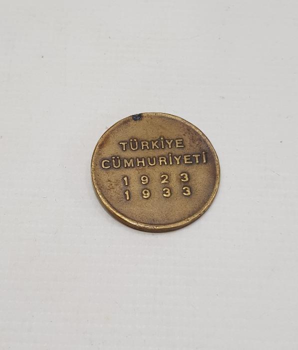 1933 CUMHURİYETİN 10. YIL MADALYONU