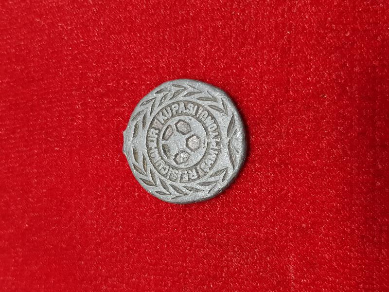 1962 REİSİ CUMHUR KUPASI ŞAMPİYONU BJK YAZILI NADİR MADALYA