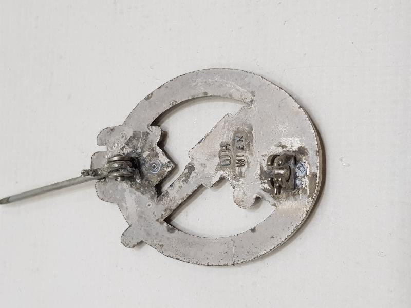 2. DÜNYA SAVAŞI ALMAN NAZİ TOPÇU BİRLİĞİ ROZETİ