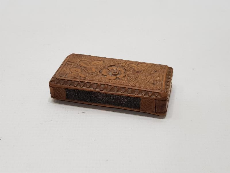 ANTİKA ŞİMŞİR KİBRİT KUTUSU